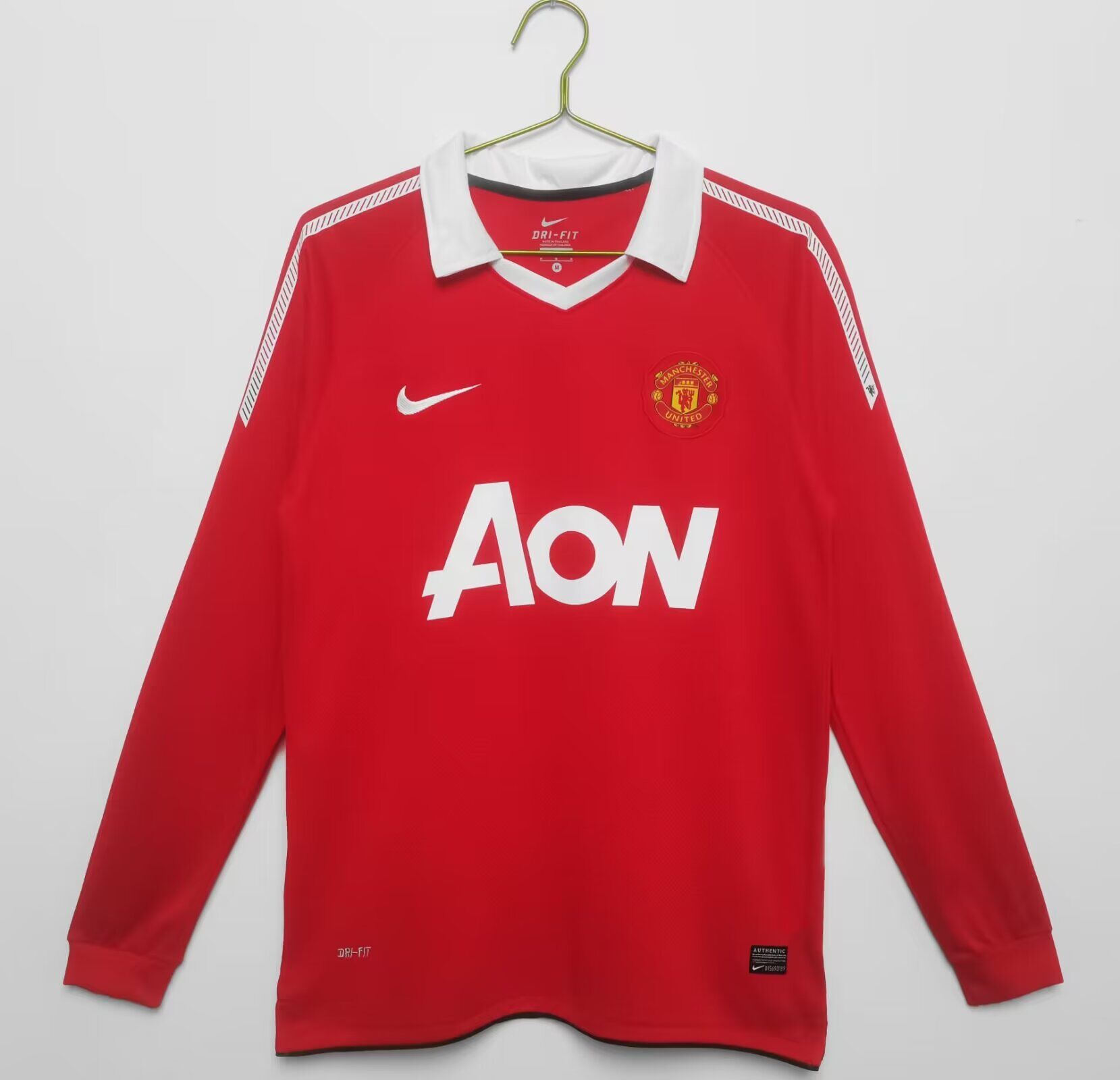 AAA Quality Manchester Utd 10/11 Home Long Soccer Jersey
